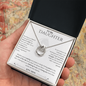 Daughter You Are (Grace, Strength, and Heart) - Equestrian Lucky in Love Necklace