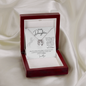 Grace & Determination, That's My Daughter - Equestrian Lucky in Love Necklace